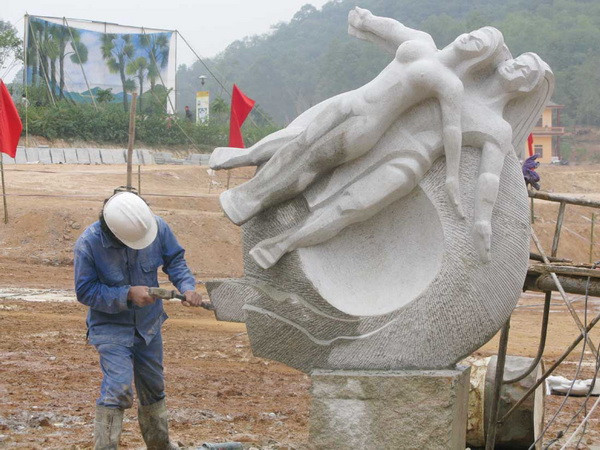 Khai mạc Trại sáng tác điêu khắc quốc tế TP. Hồ Chí Minh 2015 ảnh 1