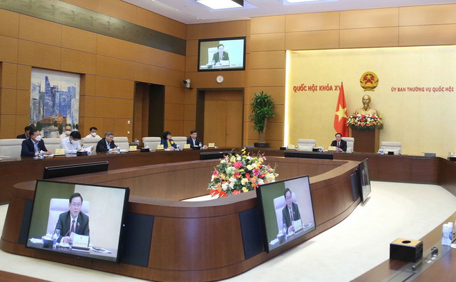 Quang cảnh cuộc họp. (Ảnh: Doãn Tấn/TTXVN) Chủ tịch QH: Sửa quy định liên quan đến chỉ dẫn địa lý là cần thiết ảnh 1