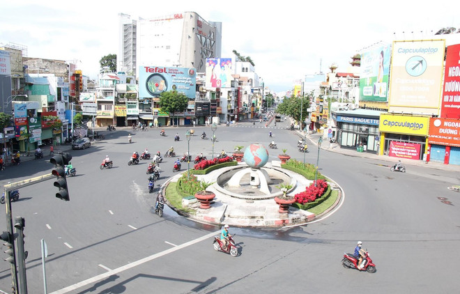 Một góc Thành phố Hồ Chí Minh. (Nguồn: TTXVN) Cần phát huy cơ chế, chính sách đặc thù cho sự phát triển TP.HCM ảnh 2