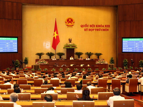 Quốc hội Khóa XIII hoàn thành chương trình nghị sự Kỳ họp thứ 9 ảnh 1