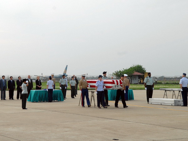 Hồi hương hài cốt quân nhân Hoa Kỳ mất tích trong chiến tranh Việt Nam ảnh 1