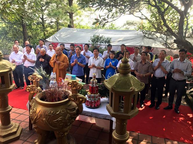 Tiến hành khai quật khảo cổ chùa Ngũ Đài tại Hải Dương ảnh 1