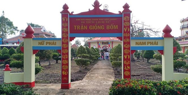 Di tích lịch sử Thánh thất Giồng Bốm - điểm du lịch về nguồn của Bạc Liêu. (Ảnh: TTXVN phát) Khai thác tiềm năng đa dạng để du lịch Bạc Liêu bứt phá ảnh 1