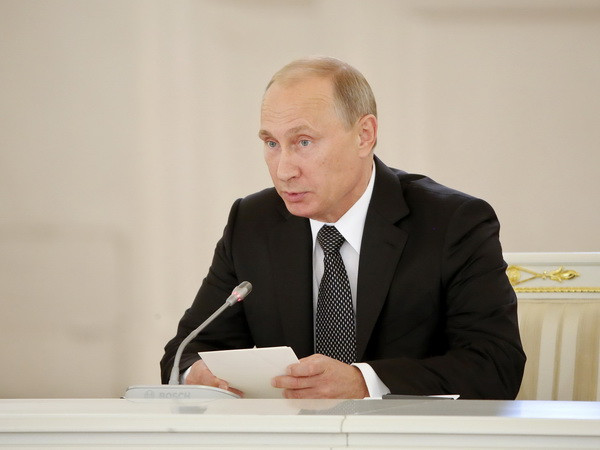 Tổng thống Nga Vladimir Putin. (Nguồn: AFP/TTXVN) Nga cảnh báo Ukraine về hậu quả từ thỏa thuận liên kết với EU ảnh 1