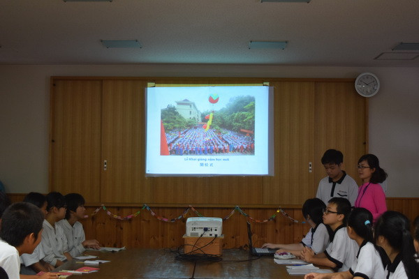 Chương trình giao lưu văn hóa học sinh cấp 2 Việt Nam tại Nhật Bản ảnh 4