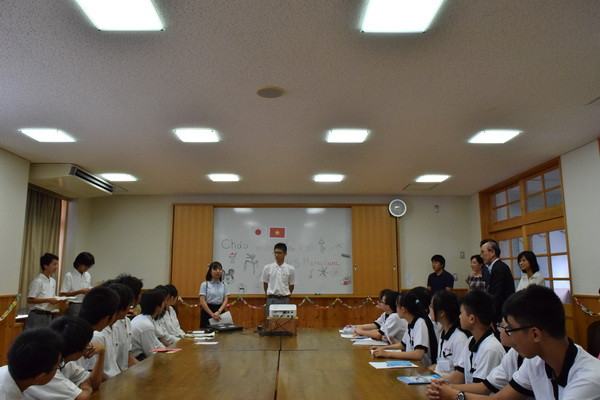 Chương trình giao lưu văn hóa học sinh cấp 2 Việt Nam tại Nhật Bản ảnh 3