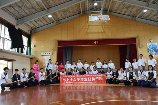 Chương trình giao lưu văn hóa học sinh cấp 2 Việt Nam tại Nhật Bản ảnh 5