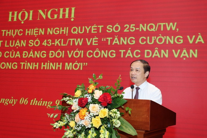 Tăng cường sự lãnh đạo của Đảng với công tác dân vận ở các cơ quan TW ảnh 1