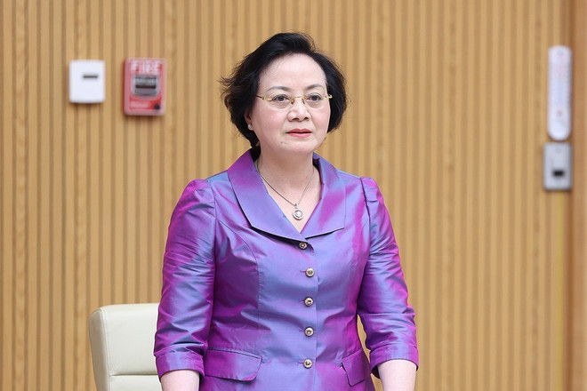 Bộ trưởng Bộ Nội vụ Phạm Thị Thanh Trà. (Ảnh: Dương Giang/TTXVN) ttxvn_2406_pham thi thanh tra.jpg