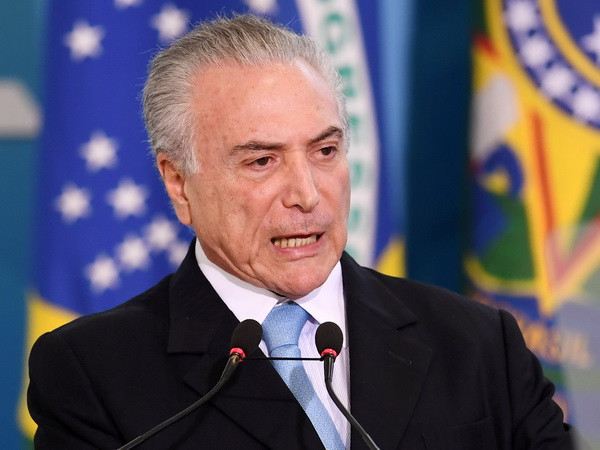 Tổng thống Brazil Temer bị tố đứng đầu đường dây tham nhũng ảnh 1