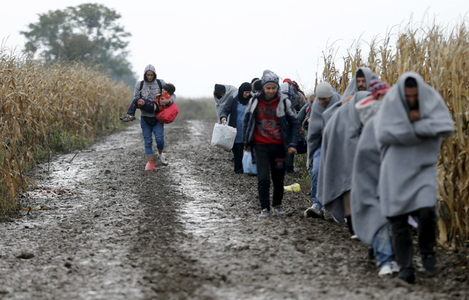 Croatia chủ trương hướng người di cư đi qua ngả Slovenia ảnh 1