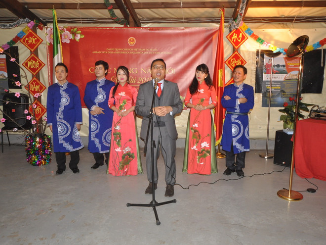 Tết sớm ở Rome - Điểm hội tụ của những tấm lòng người Việt ảnh 1