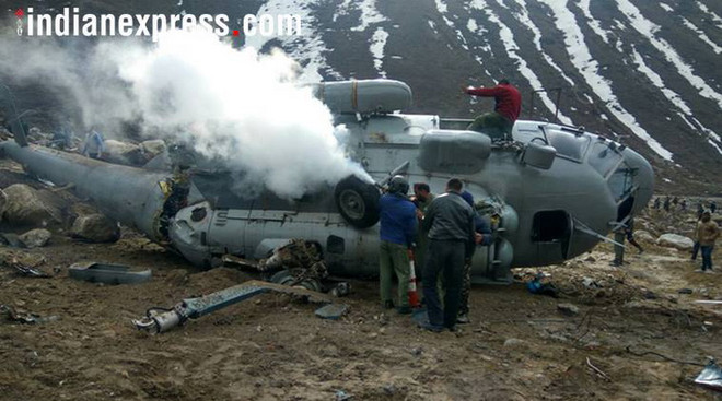 Ấn Độ: Rơi trực thăng quân sự Mi-17 làm nhiều người bị thương ảnh 1