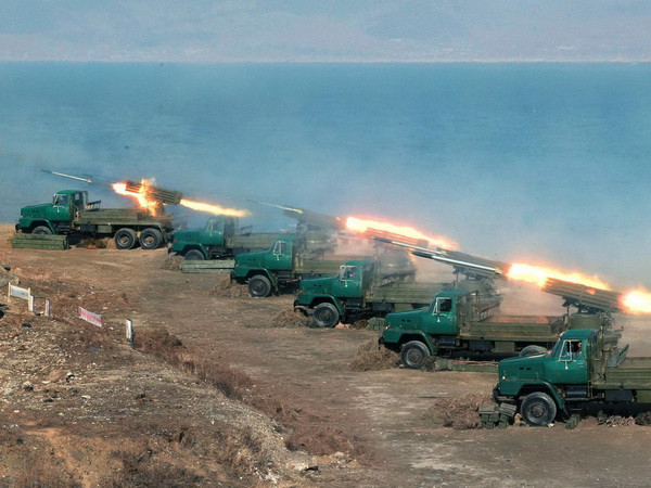 Triều Tiên thông báo tập trận bắn đạn thật trong ngày 29/4 ảnh 1