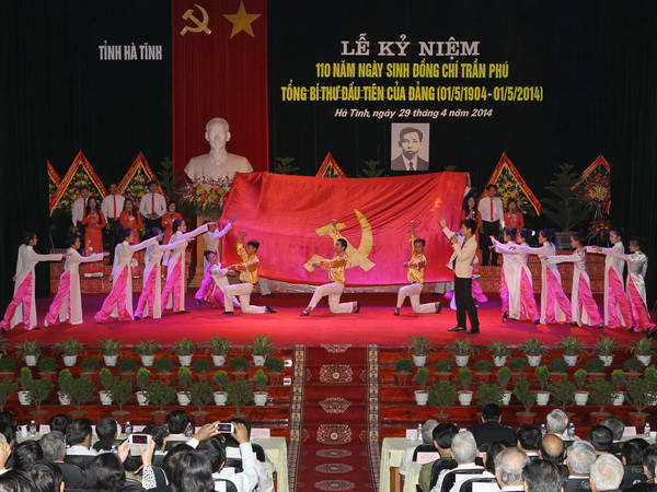 Lễ kỷ niệm 110 năm ngày sinh Tổng Bí thư Trần Phú ảnh 1