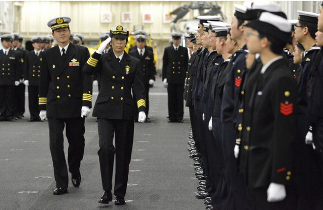 Hải quân Nhật Bản bổ nhiệm nữ chỉ huy đầu tiên cho hạm đội tàu chiến ảnh 1