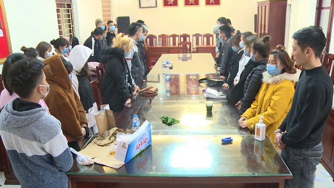 Phát hiện 37 đối tượng tổ chức dùng ma túy ở kháchsạn, quán karaoke ảnh 1