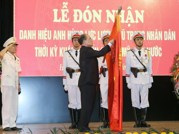 Học viện An ninh đón nhận Danh hiệu Anh hùng lần thứ hai ảnh 1