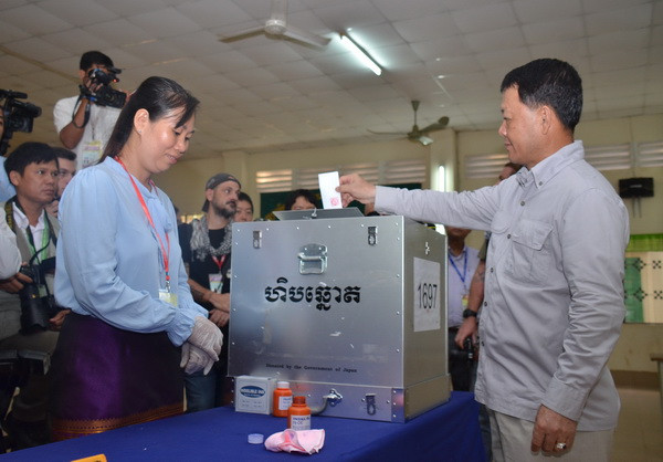Bầu cử Quốc hội tại Campuchia thu hút lượng lớn quan sát viên ảnh 1