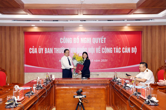 Quốc hội phê chuẩn nữ Phó Tổng Kiểm toán Nhà nước đầu tiên ảnh 1