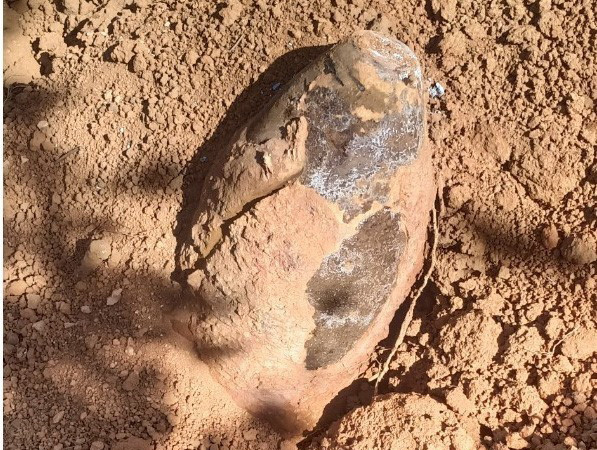 Phát hiện quả bom lớn trong khu vực dân cư tại tỉnh Đắk Nông ảnh 1