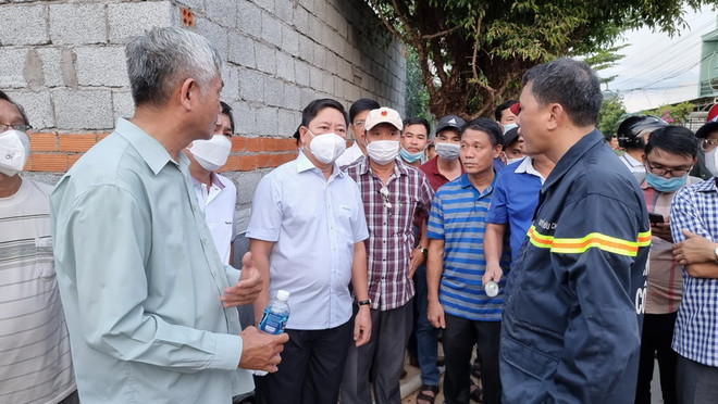 Cháy nhà ở Ninh Thuận: Lãnh đạo tỉnh chỉ đạo tìm kiếm nạn nhân mắc kẹt ảnh 1