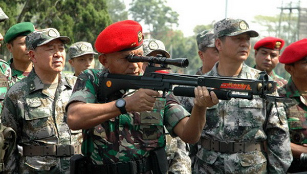 Indonesia-Trung Quốc tập trận chung hải quân ở Biển Đông ảnh 1