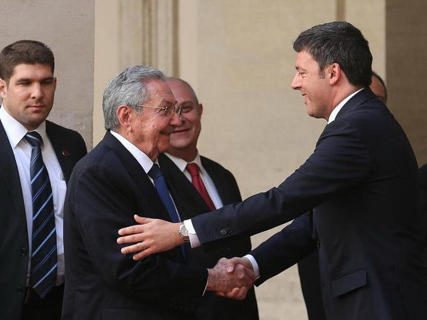 Chủ tịch Cuba Raul Castro: Quan hệ Cuba-Italy là hoàn hảo ảnh 1