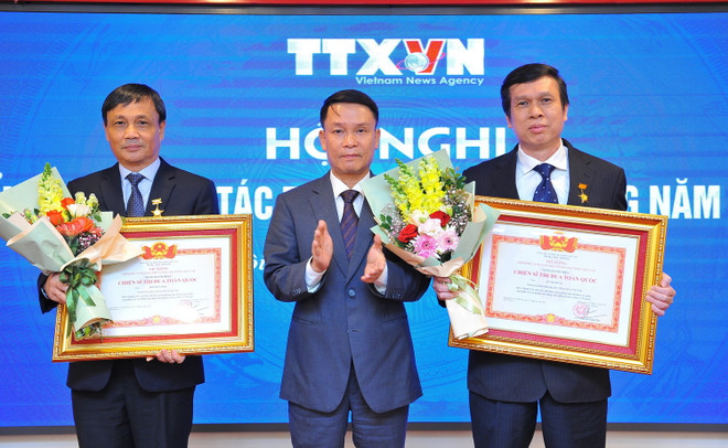 [Photo] TTXVN tổng kết công tác thi đua, khen thưởng năm 2020 ảnh 6