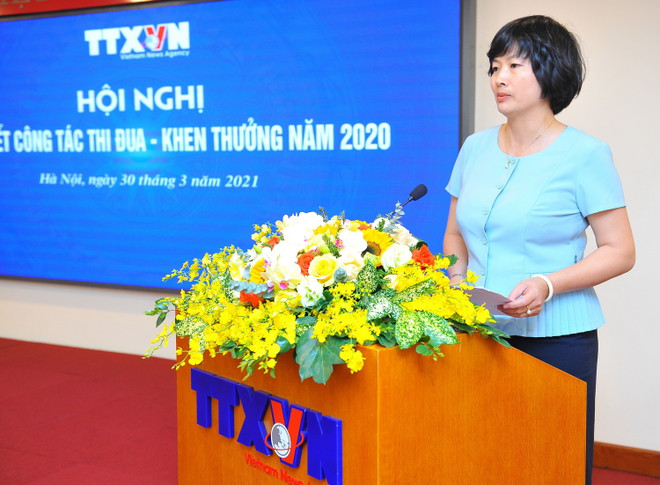 [Photo] TTXVN tổng kết công tác thi đua, khen thưởng năm 2020 ảnh 3