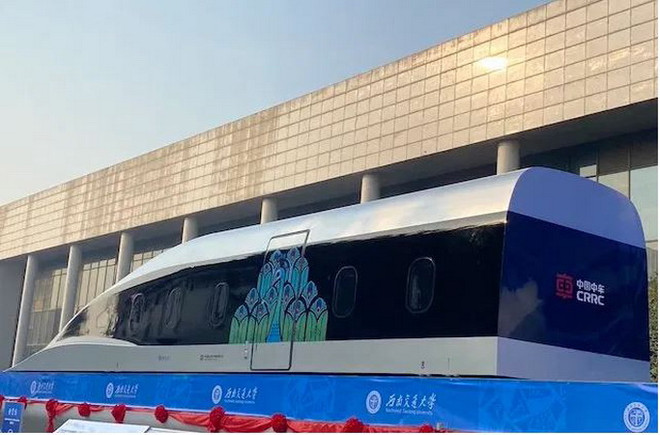 Trung Quốc "trình làng" tàu hỏa siêu tốc sử dụng công nghệ HTS ảnh 1