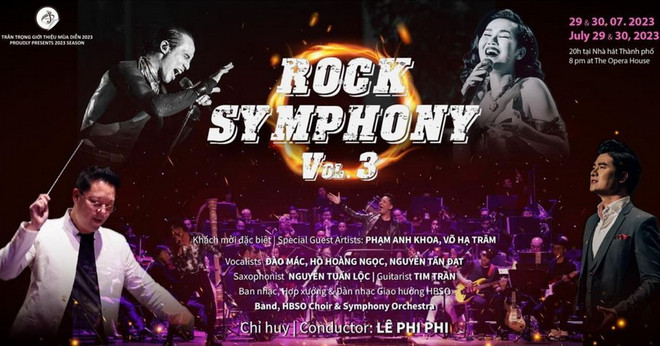 Hòa nhạc đặc biệt giữa Rock và nhạc cổ điển tại TP.HCM ảnh 1