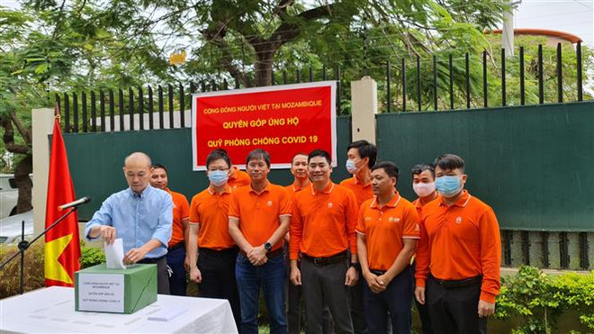 Người Việt tại Mozambique chung tay ủng hộ chống dịch tại Việt Nam ảnh 3