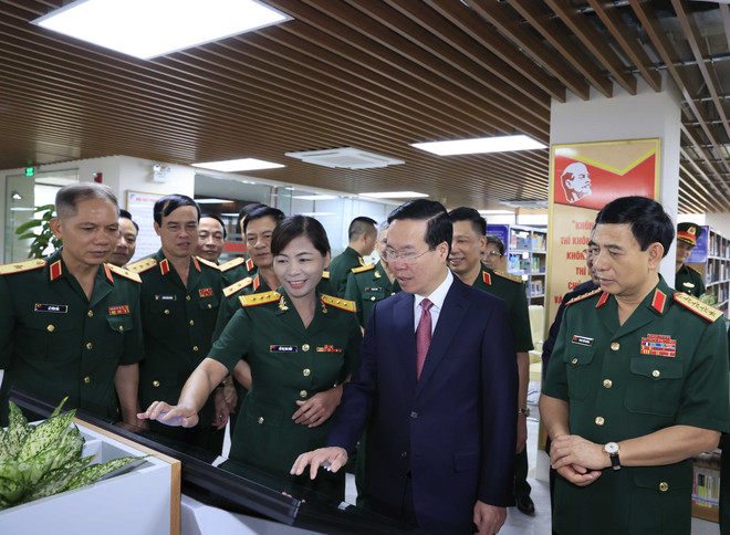 Học viện Quốc phòng góp phần tích cực xây dựng đội ngũ cán bộ Quân đội ảnh 3