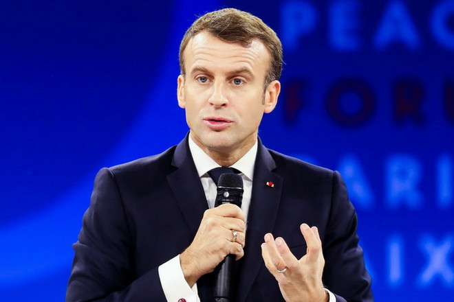Tổng thống Pháp Emmanuel Macron. (Ảnh: AFP/TTXVN) Pháp rà soát lại các phương án chiến lược quân sự tại Sahel ảnh 1