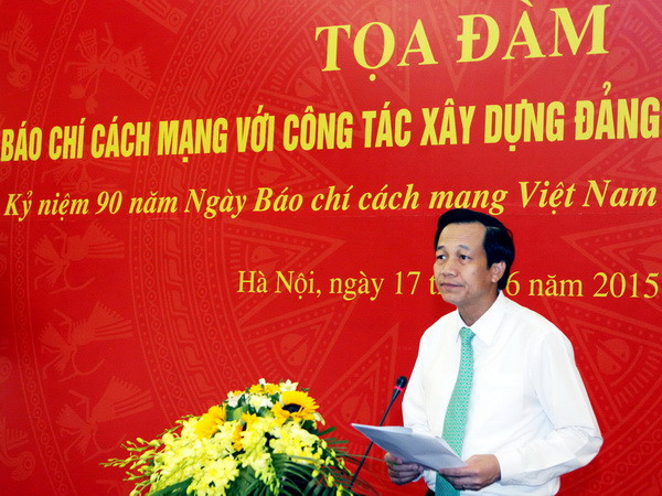 Báo chí với công tác xây dựng Đảng trong thời kỳ đổi mới ảnh 1