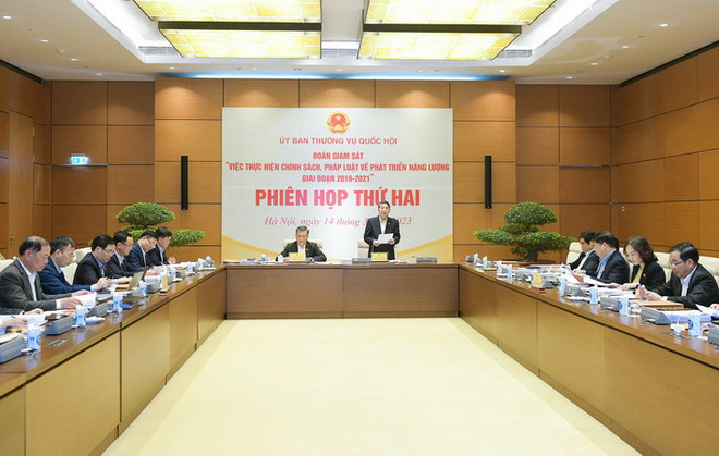 Phiên họp thứ hai, Đoàn giám sát về phát triển năng lượng 2016-2021 ảnh 1