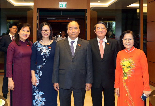 Những hình ảnh về lễ khai mạc Kỳ họp thứ năm, Quốc hội khóa XIV ảnh 9