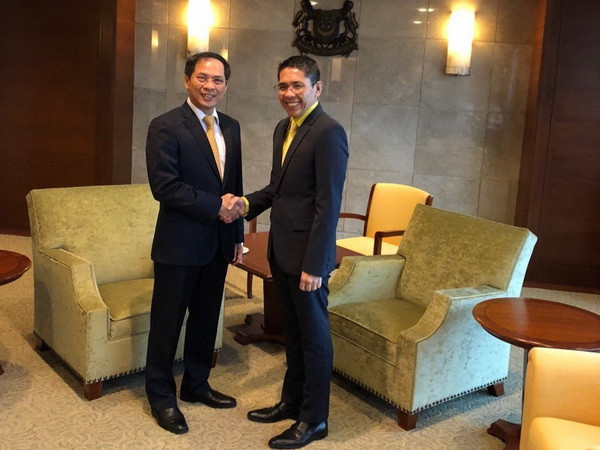 Thứ trưởng Bộ Ngoại giao Bùi Thanh Sơn thăm làm việc Singapore, Ấn Độ ảnh 1