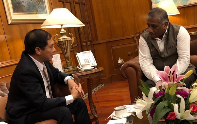 Thứ trưởng Bộ Ngoại giao Bùi Thanh Sơn thăm làm việc Singapore, Ấn Độ ảnh 2