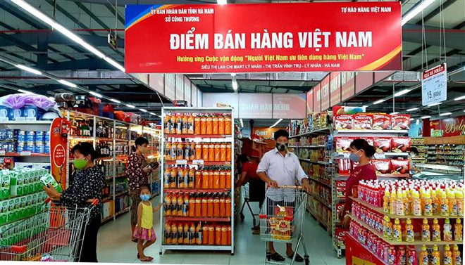 Hàng Việt ''chiếm lĩnh'' tại các hệ thống phân phối lớn ảnh 1