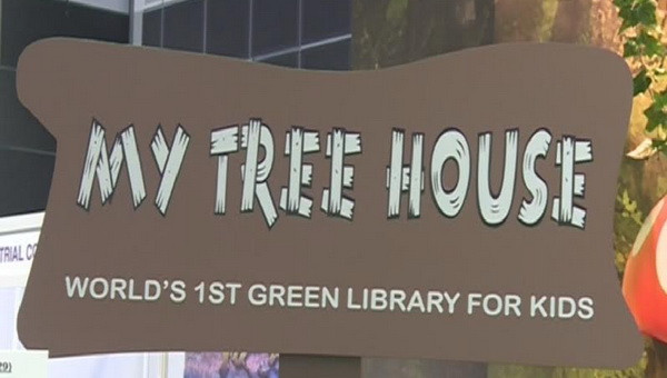 Độc đáo "thư viện xanh" tại Hội chợ Sách Singapore 2014 ảnh 1