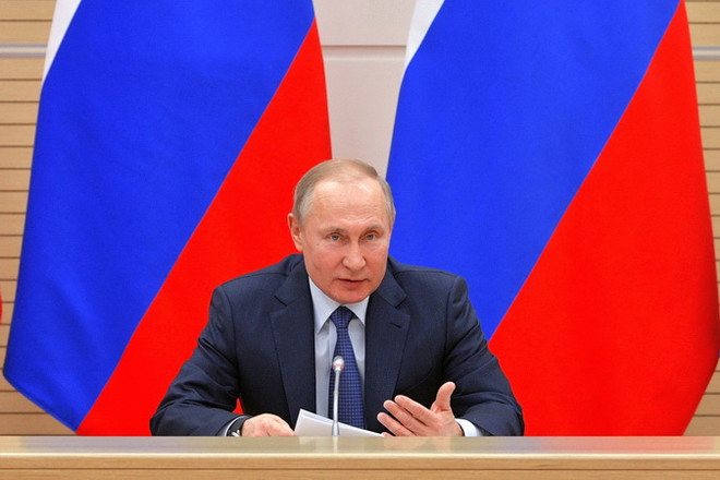 Tổng thống Nga Vladimir Putin. (Ảnh: AFP/TTXVN) Tổng thống Nga công bố thông tin chi tiết về cải tổ nội các ảnh 1