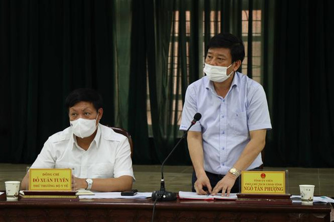 Bắc Ninh: Bộ Y tế bàn giải pháp khẩn cấp dập dịch tại huyện Quế Võ ảnh 2