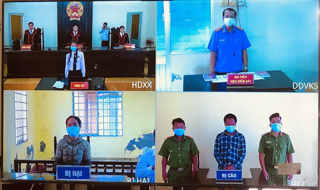 Tỉnh Bạc Liêu lần đầu tiên mở phiên tòa xét xử trực tuyến ảnh 1