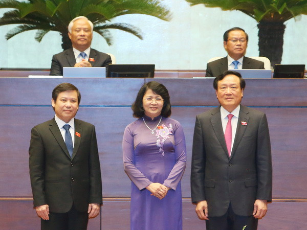 Bà Đặng Thị Ngọc Thịnh được bầu giữ chức Phó Chủ tịch nước ảnh 1
