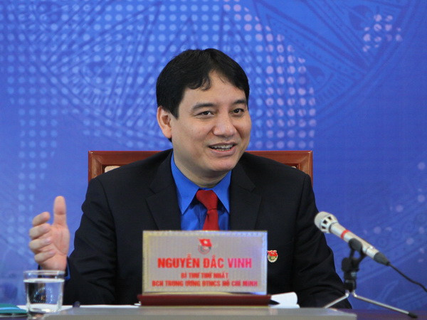 Anh Nguyễn Đắc Vinh giữ Chủ tịch Hội Liên hiệp thanh niên Việt Nam ảnh 1