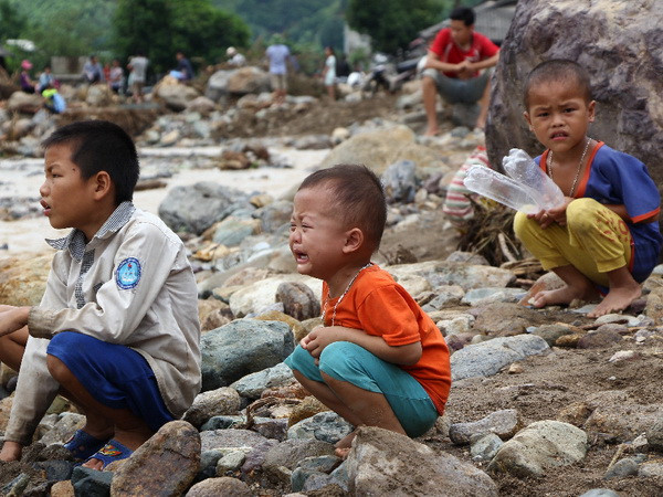 Đề phòng lũ ở sông Thao, sông Lô, lũ quét và sạt lở đất ở vùng núi ảnh 1