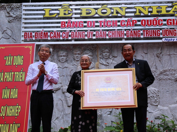 Căn cứ Đảng ủy Dân Chính Đảng T​W Cục miền Nam là Di tích Quốc gia ảnh 1