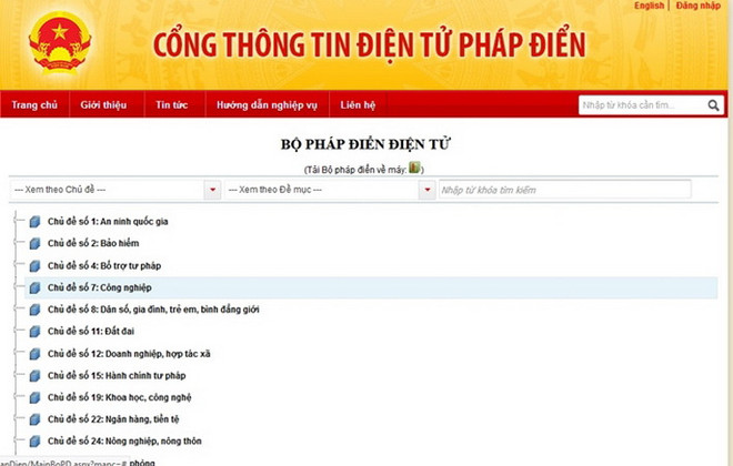 Chính phủ phê duyệt kết quả pháp điển 2 chủ đề, 29 đề mục ảnh 1